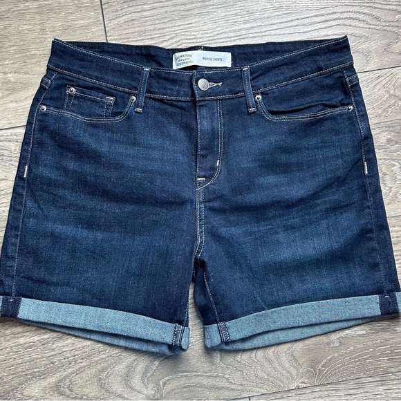 Signature by Levi Strauss Pants - Signature by Levi Strauss Mid-Rise 5" Shorts 🌟